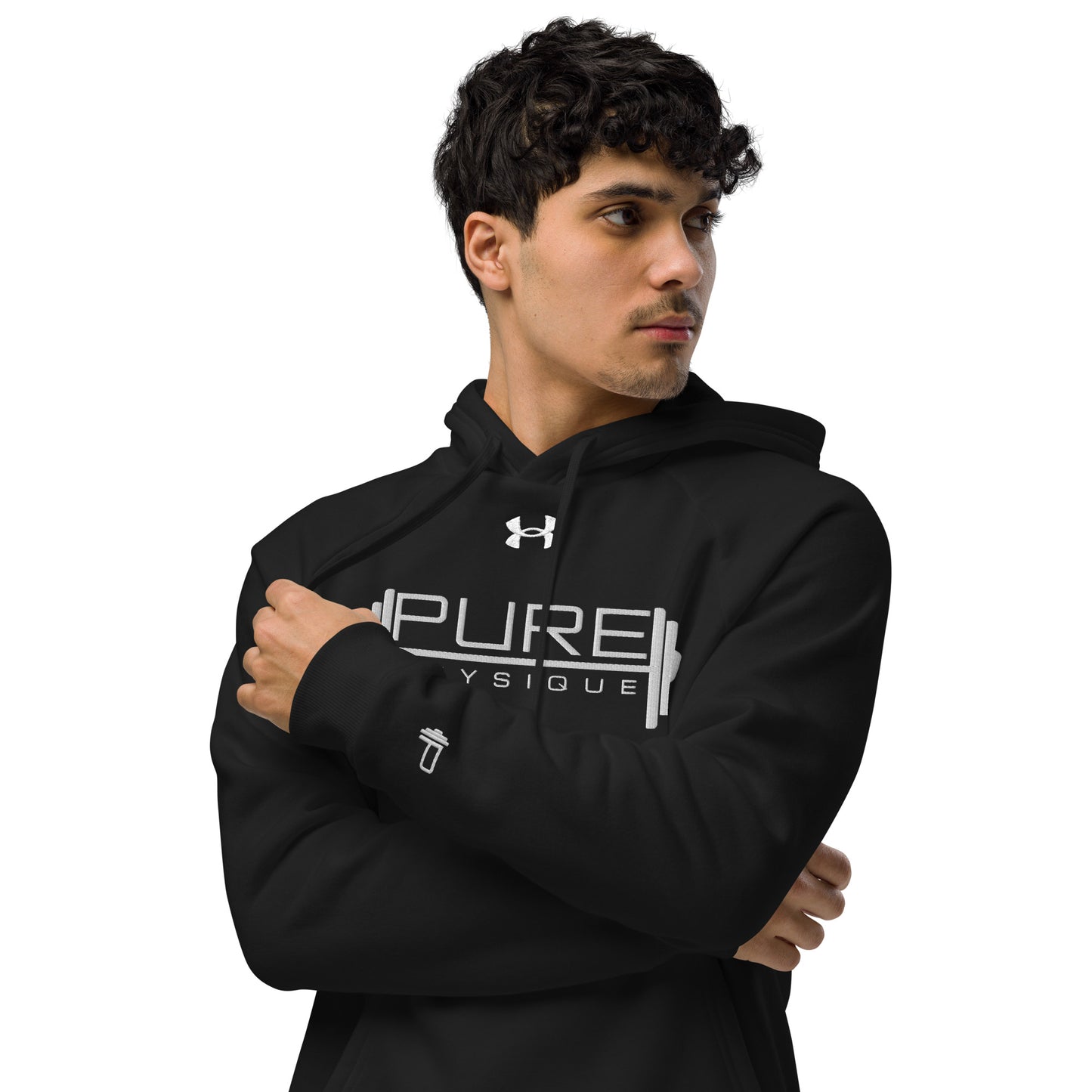 "PURE PHYSIQUE" Under Armour® hoodie