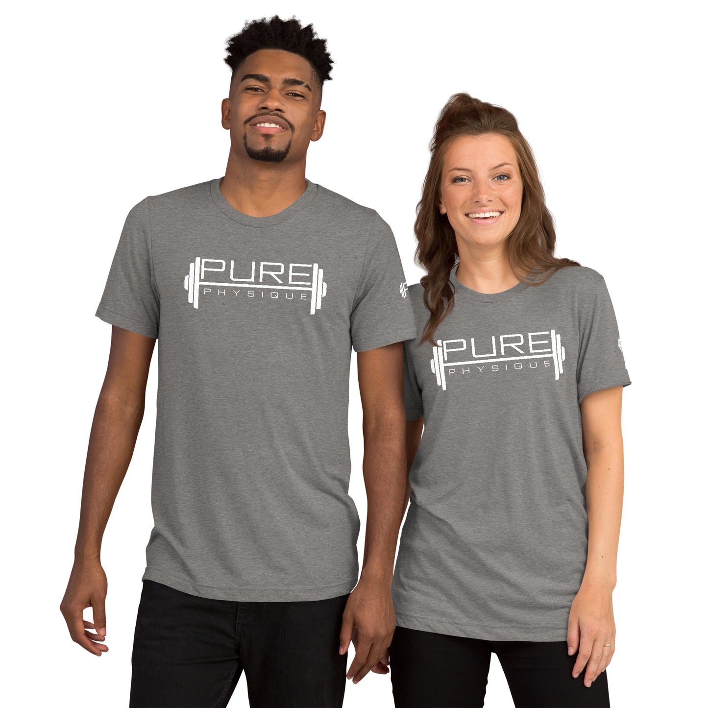 "PURE PHYSIQUE" Unisex Tri Blend Tee