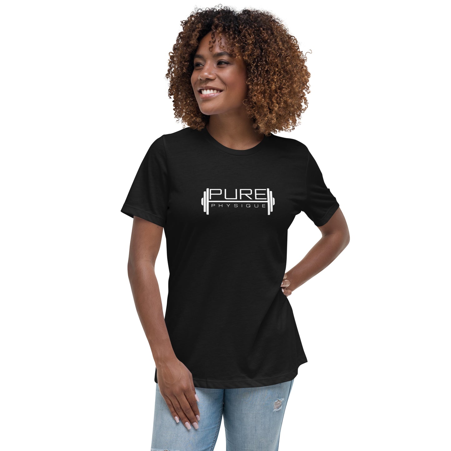 "PURE PHYSIQUE" Women's Relaxed Tee